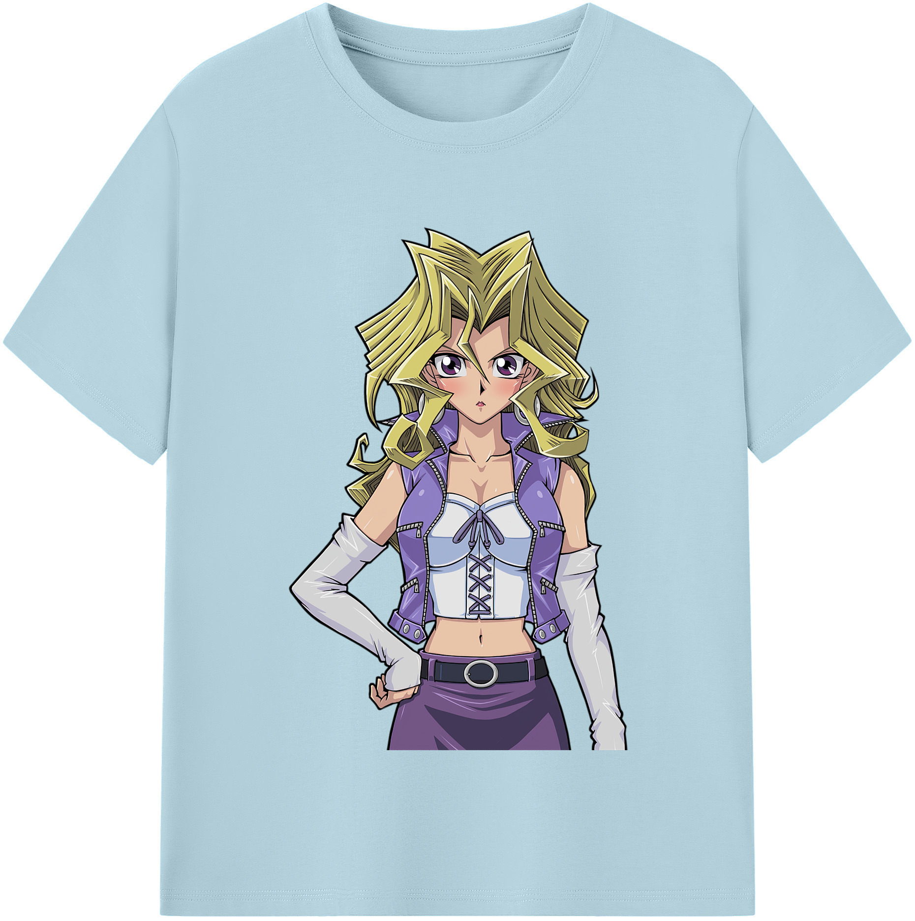 （画像用） 遊☆戯☆王 Yu-Gi-Oh! 綿100％半袖Tシャツ（フロントプリント）
